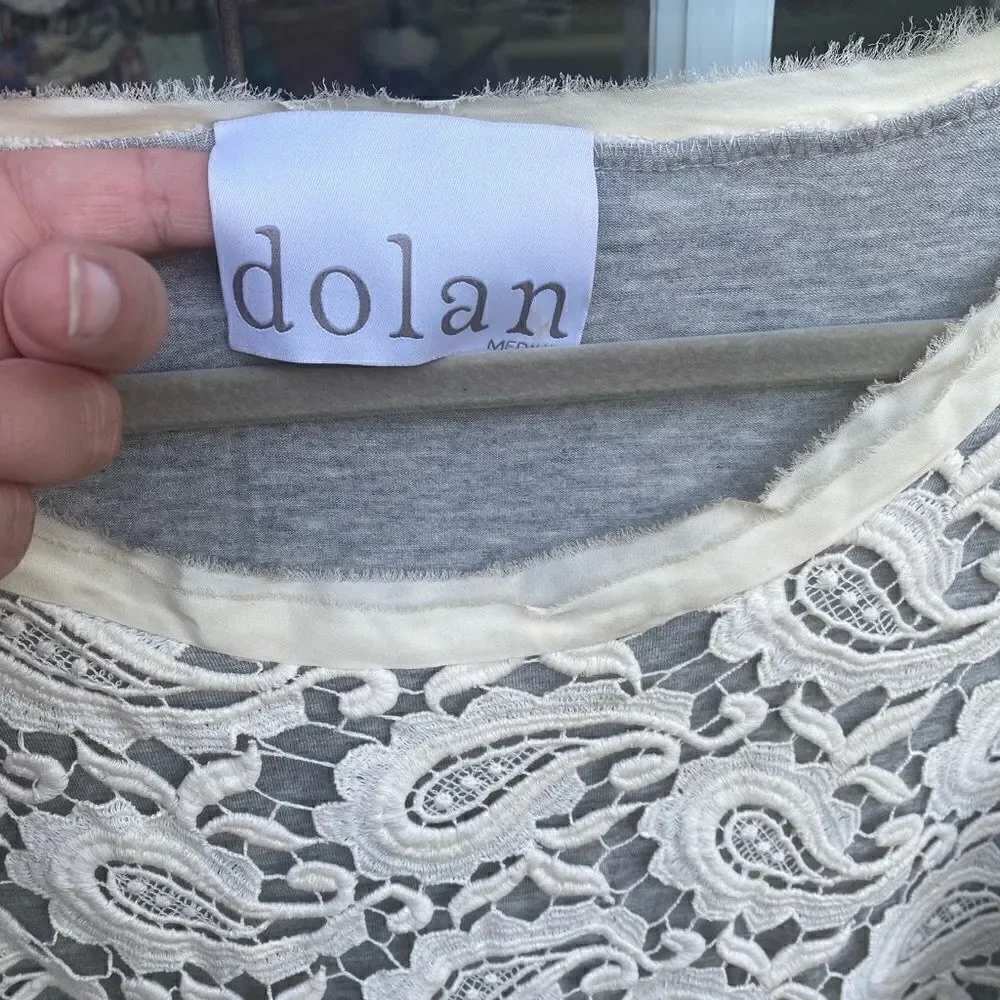Dolan Paisley Crochet Dress